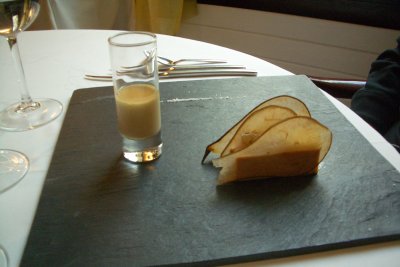 foie gras with pears